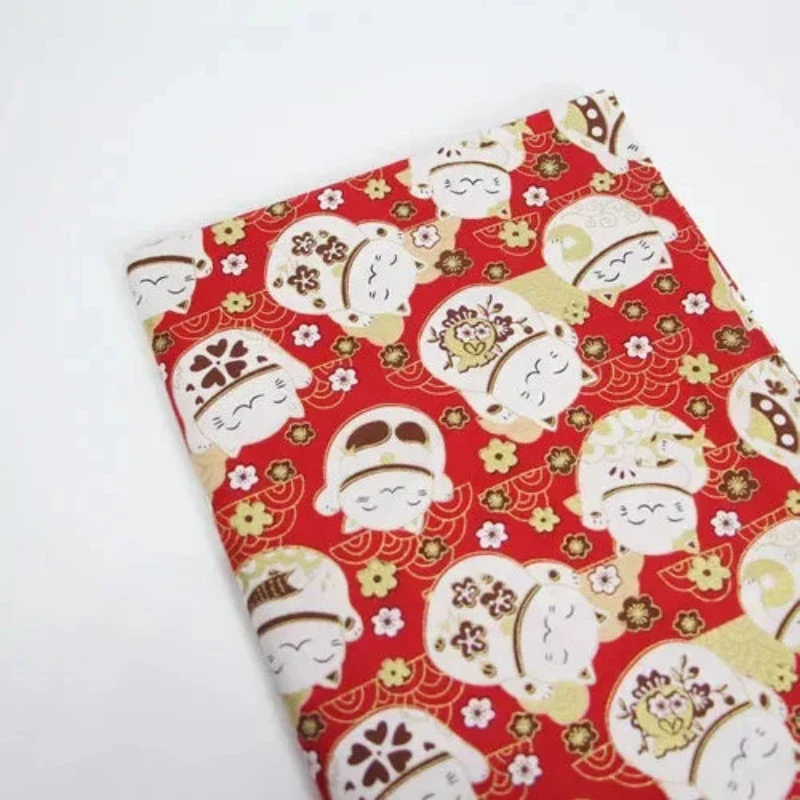 Tissu Chinois Rouge – Image 9