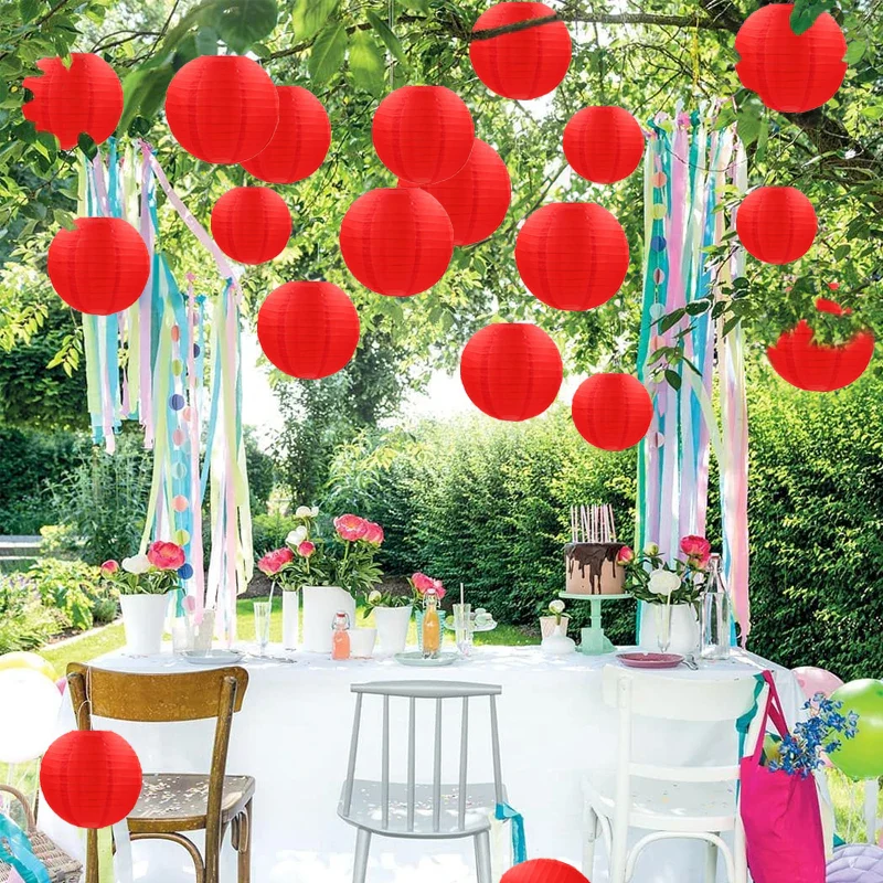 Lampions Chinois Décoration Papier – Image 3