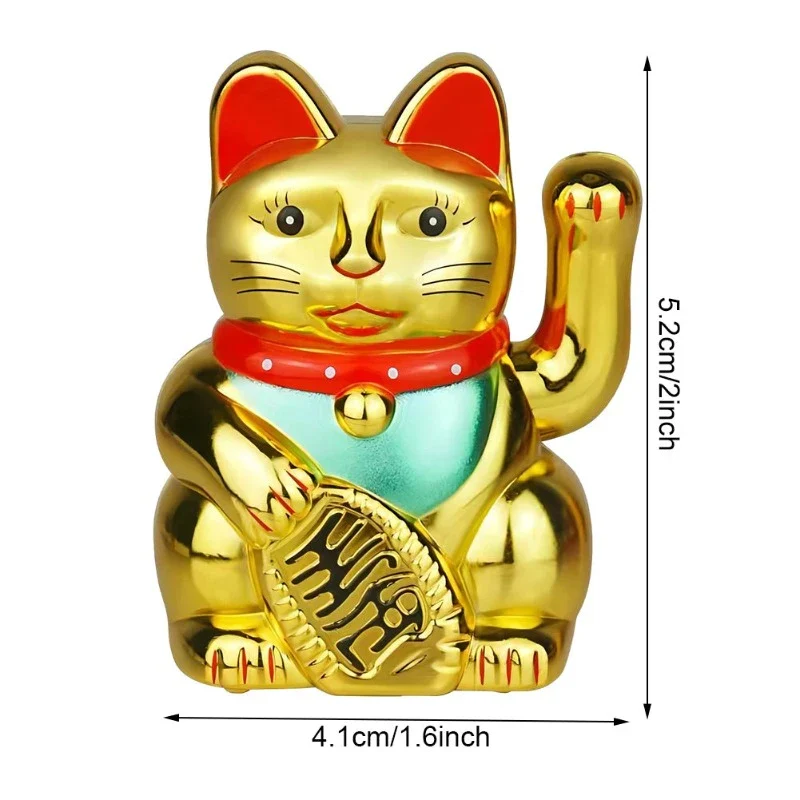 Porte Bonheur Chat Chinois Art Déco – Image 3