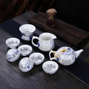 Service à Thé en Bois Chinois