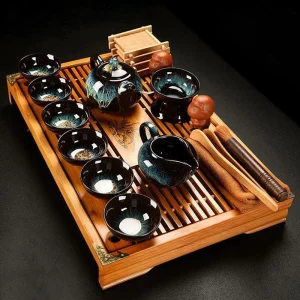 Service à Thé Chinois Noir