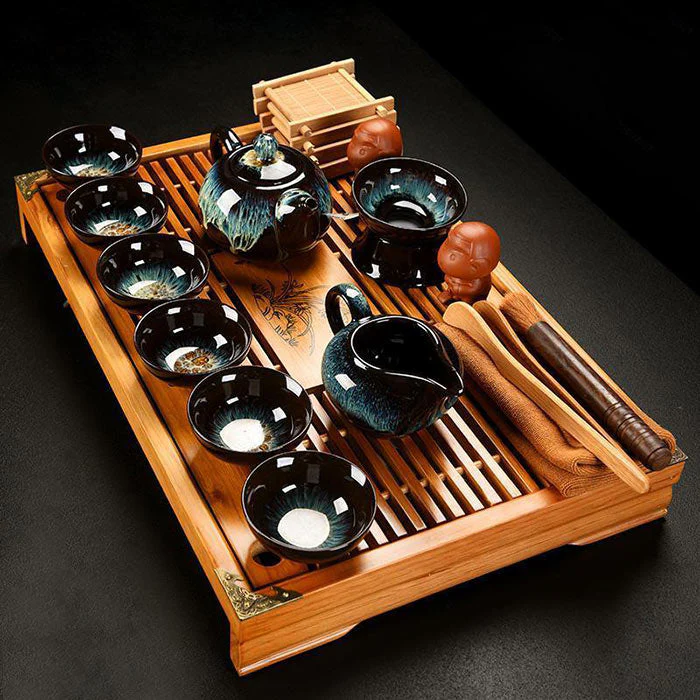 Service à Thé Chinois Noir