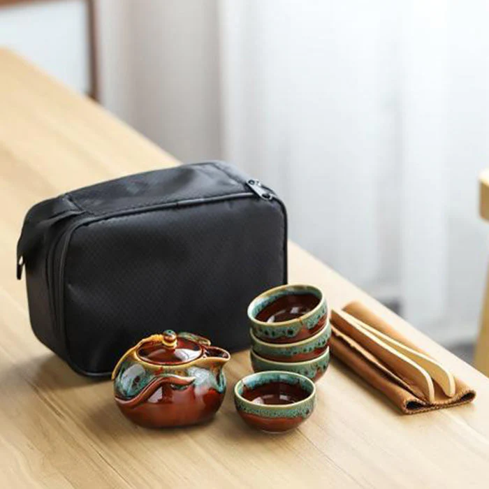 Service à Thé Chinois En Porcelaine Moderne – Image 7