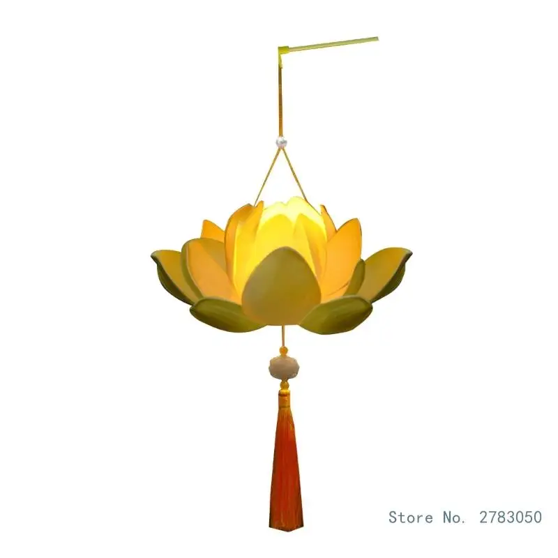 Lanterne Chinoise Lotus Fleuri – Image 5