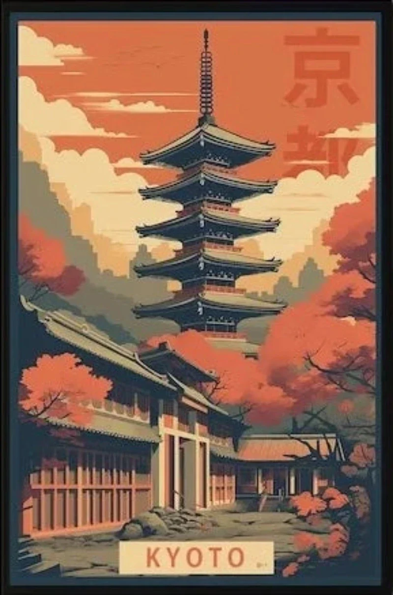 Tableau Chinois Voyage Japon – Image 4