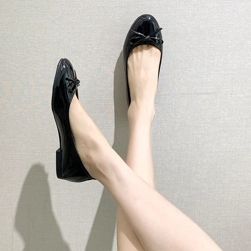 Ballerines Chinoises Bout Rond Mocassins – Image 5