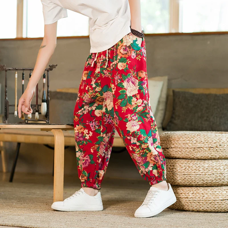 Pantalon Chinois Homme Cordon Ample – Image 8