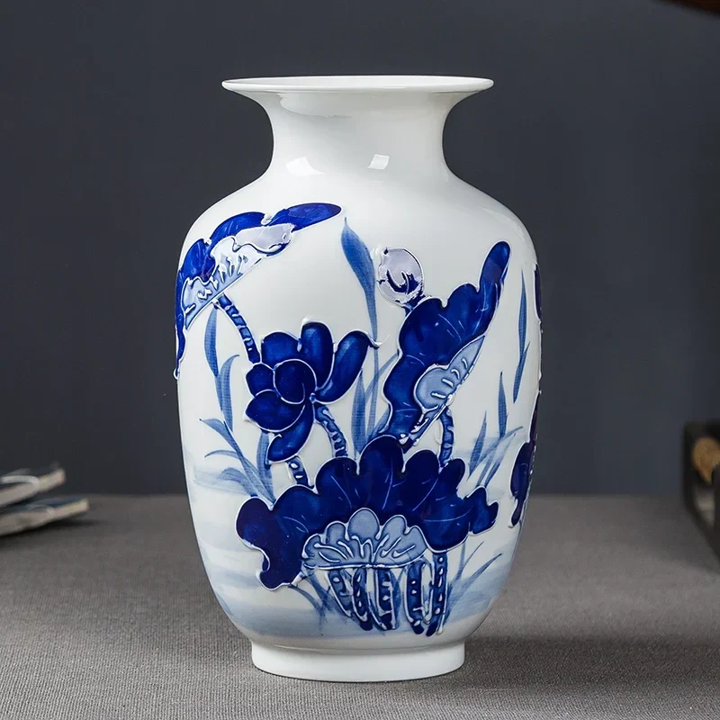 Vase Chinois Ancien Décor Bambou – Image 5