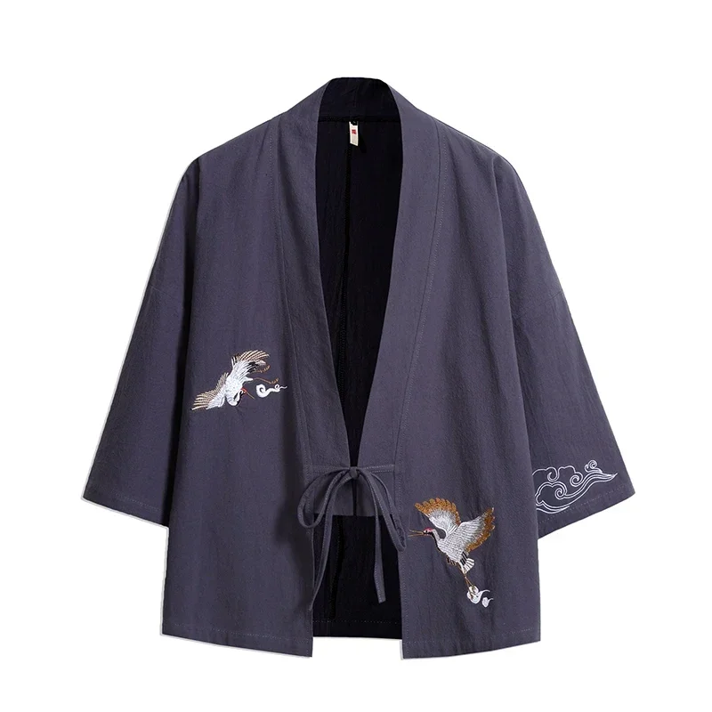 Habit Chinois Veste Kimono Homme – Image 3