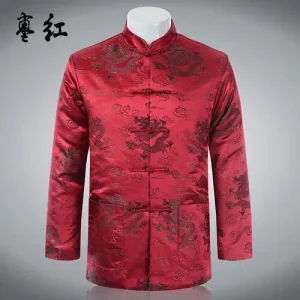 Veste Chinoise Homme le Dragon et la Perle