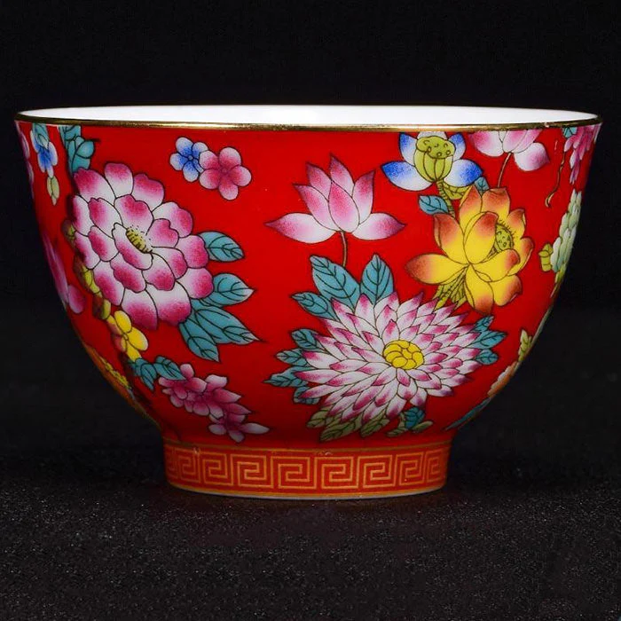 Tasse Chinoise Ancienne En Porcelaine – Image 9