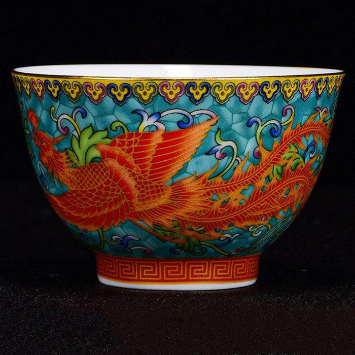 Tasse Chinoise Ancienne En Porcelaine – Image 4
