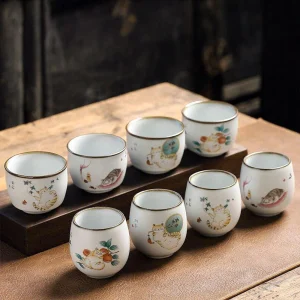 Tasses Chats Chinois