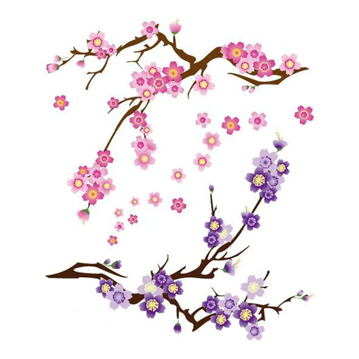 Tatouage Chinois Cerisier en Fleur