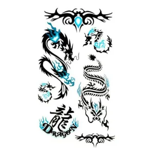 Tatouage Chinois Mollet Homme