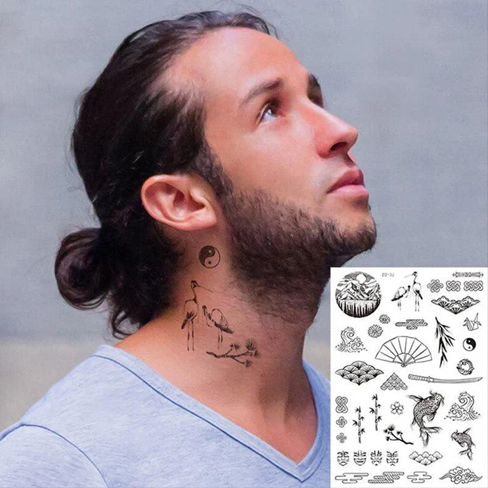 Tatouage Visage Chinois – Image 2