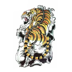 Tatouage Torse Chinois Tigre