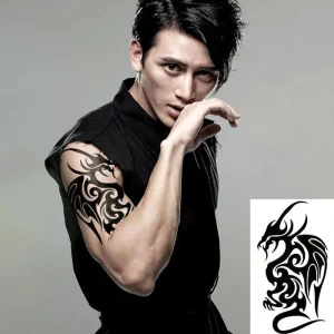 Tatouage Ombres Chinoises Dragon