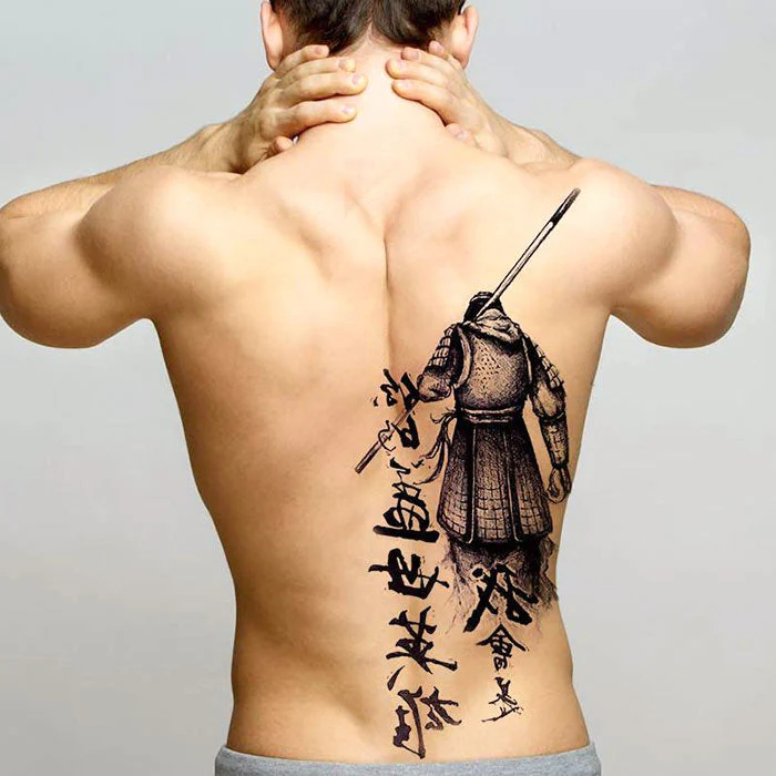 Tatouage Guerrier Chinois – Image 2