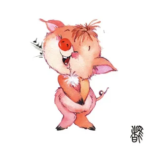 Tatouage Chinois Signe Astrologique Cochon