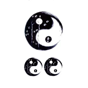 Tatouage original Yin Yang