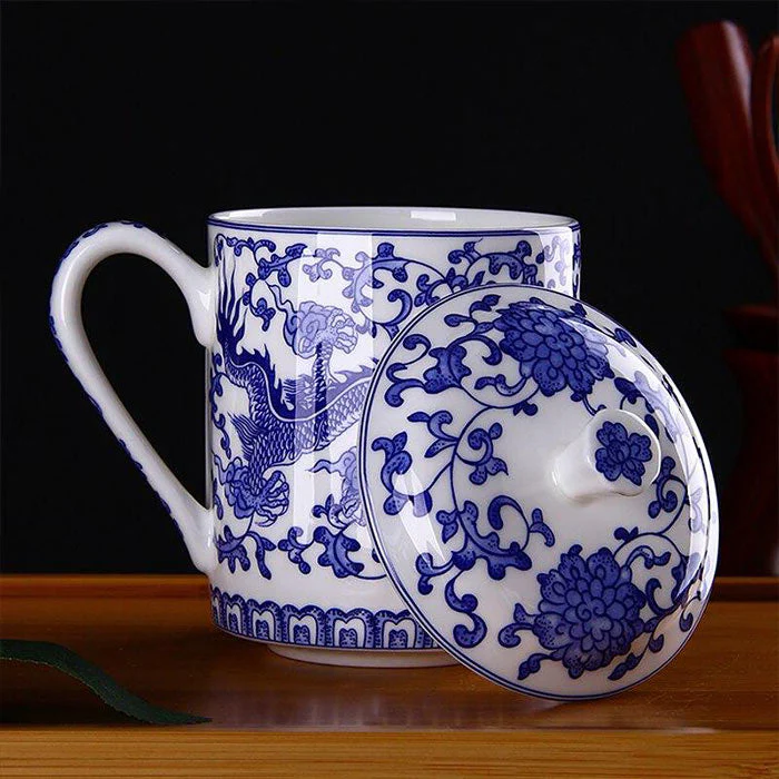 Grande Tasse Chinoise En Porcelaine – Image 2