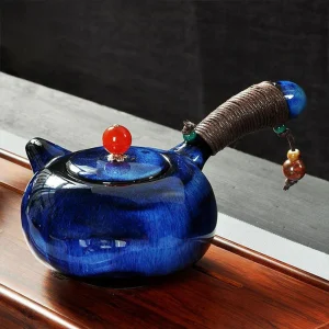 Théière Chinoise En Porcelaine Artisanale