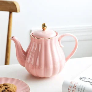 Théière Chinoise Vintage Rose