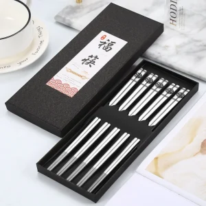 Baguette Chinoise Acier Inoxydable