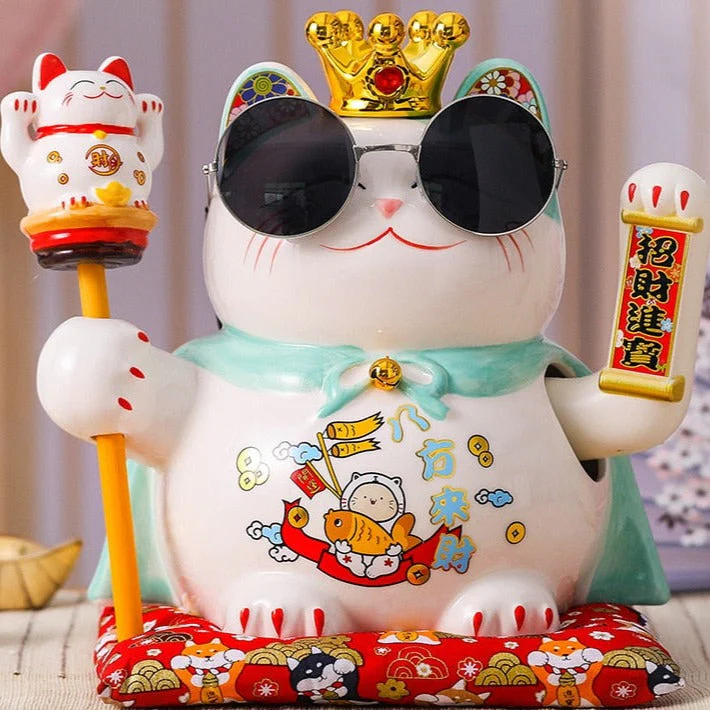 Chat Chinois Porcelaine – Image 2