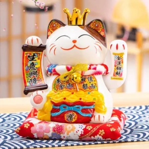 Chat Chinois Porte Bonheur Qui Bouge La Patte