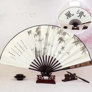 Éventail Chinois Bambou