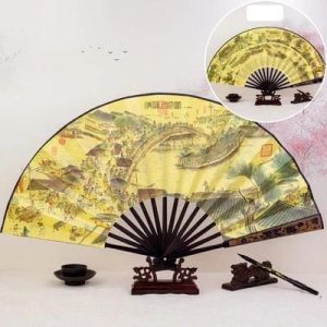 Éventail Chinois Paysage