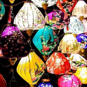 Lanterne Chinoise en Soie