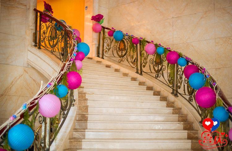 Lanterne Chinoise Bleue Turquoise – Image 3