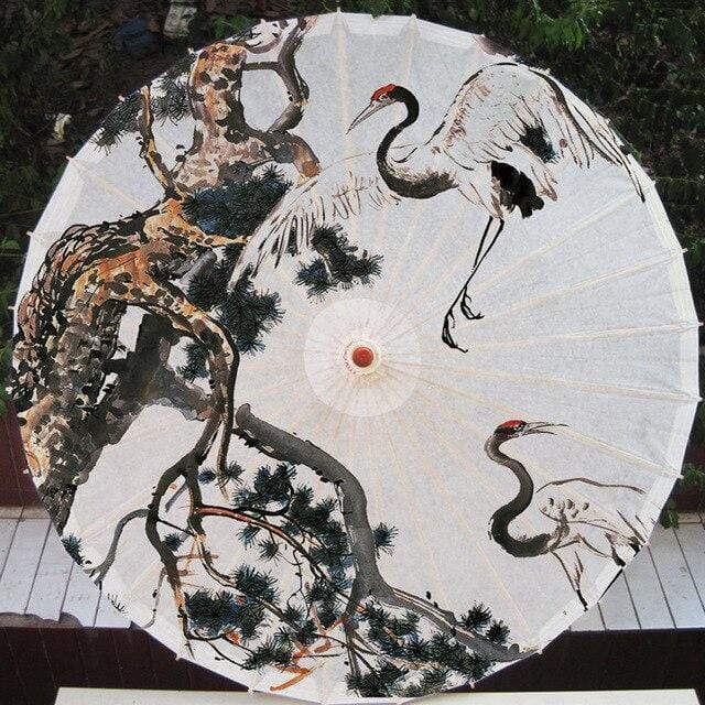 Ombrelle Chinoise Grue – Image 3