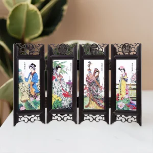 Paravent Chinois de Table