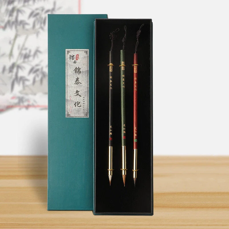 Pinceaux Chinois en Poils de Belette – Image 2