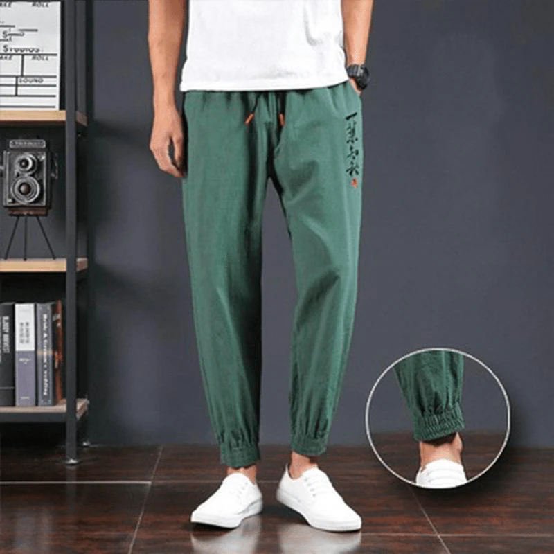 Pantalon Chinois Vert – Image 2