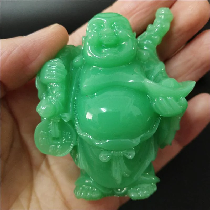 Statue Chinoise Bouddha en Jade – Image 6