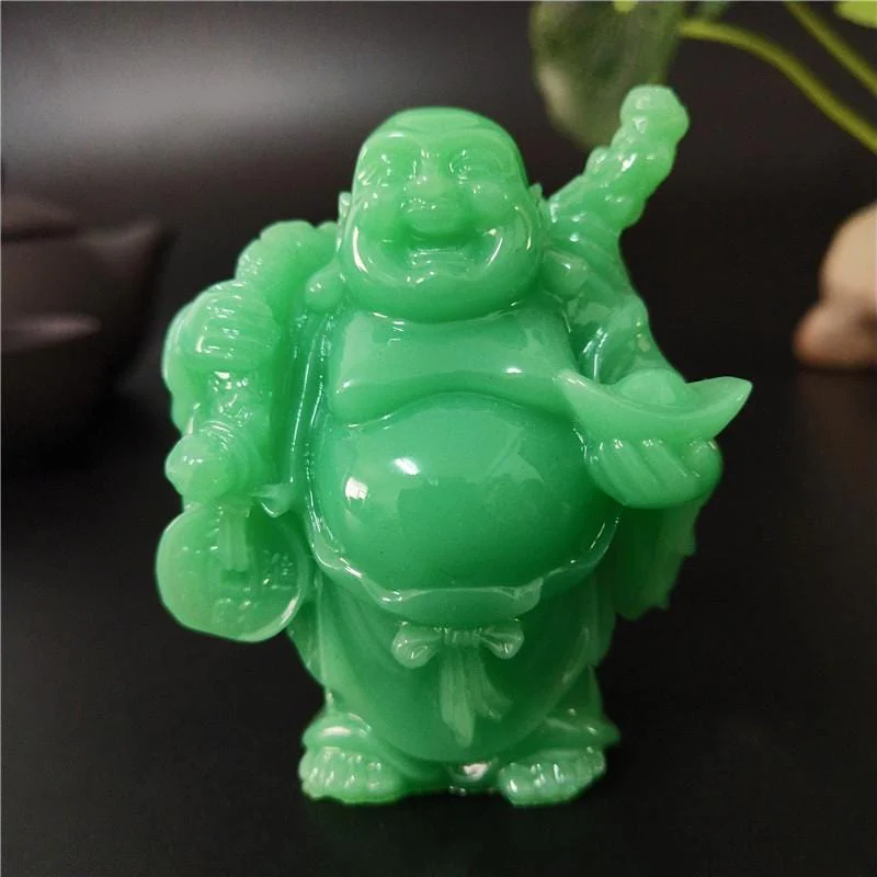 Statue Chinoise Bouddha en Jade – Image 3
