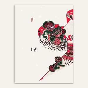 Tableau Chinois Danse du Dragon