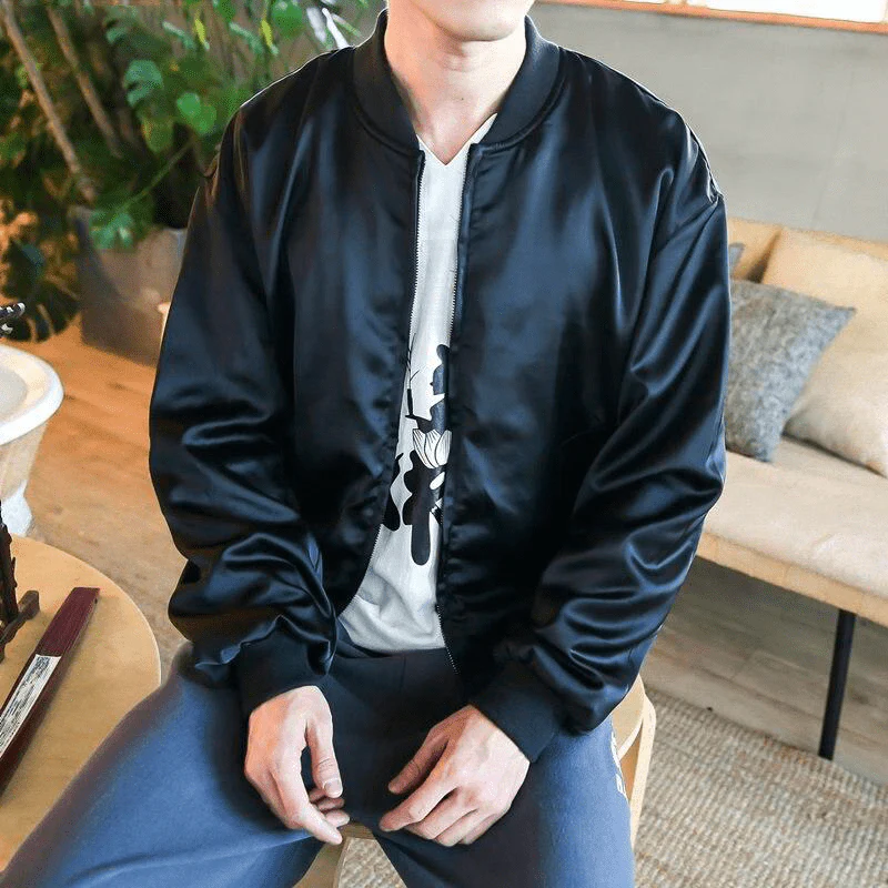 Veste Chinoise Homme Bombers – Image 4