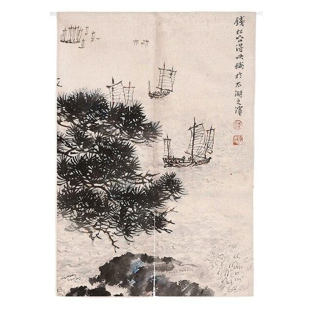 Rideaux Chinois Encre de Chine – Image 3