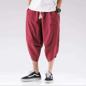 Pantalon Chinois Fendu