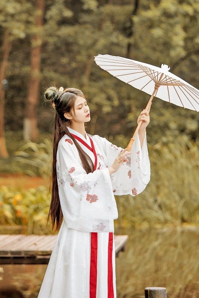 Hanfu Fleurs Rouges – Image 3
