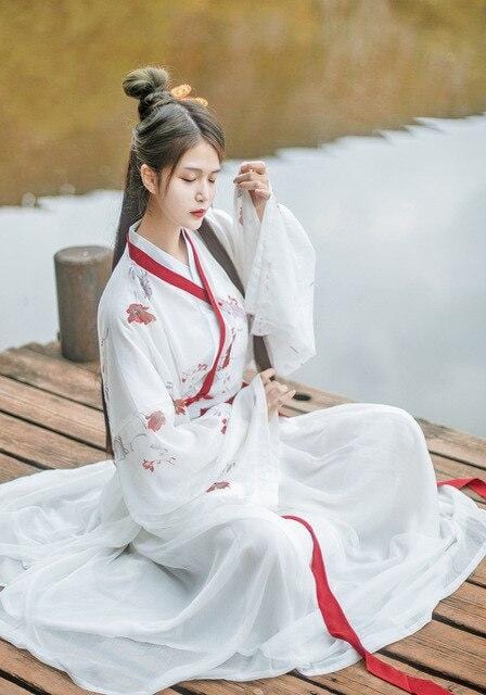 Hanfu Fleurs Rouges – Image 5