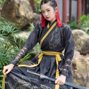 Hanfu Guerrière