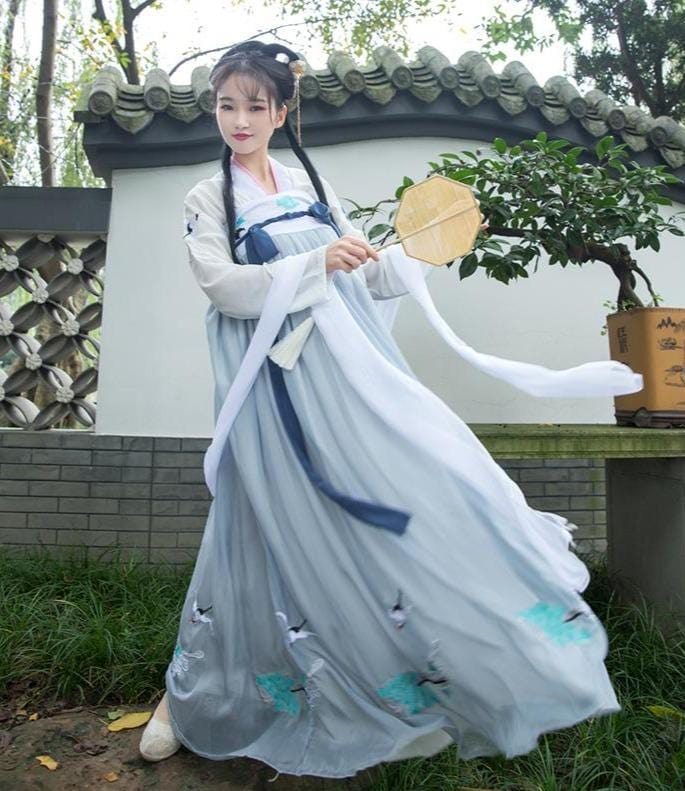 Hanfu Court Rouge et Blanc – Image 4