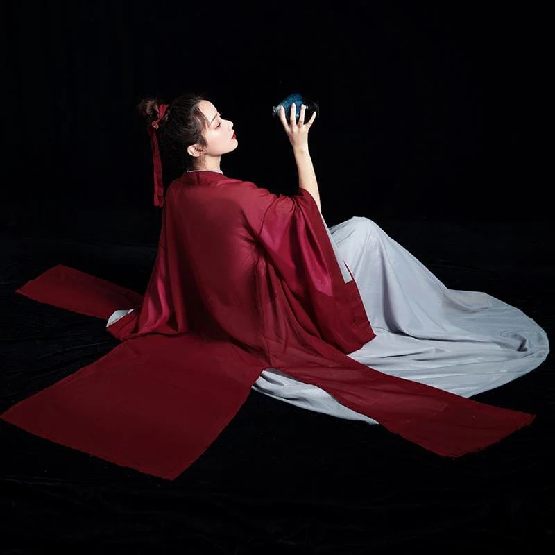 Hanfu Kimono Gris – Image 5